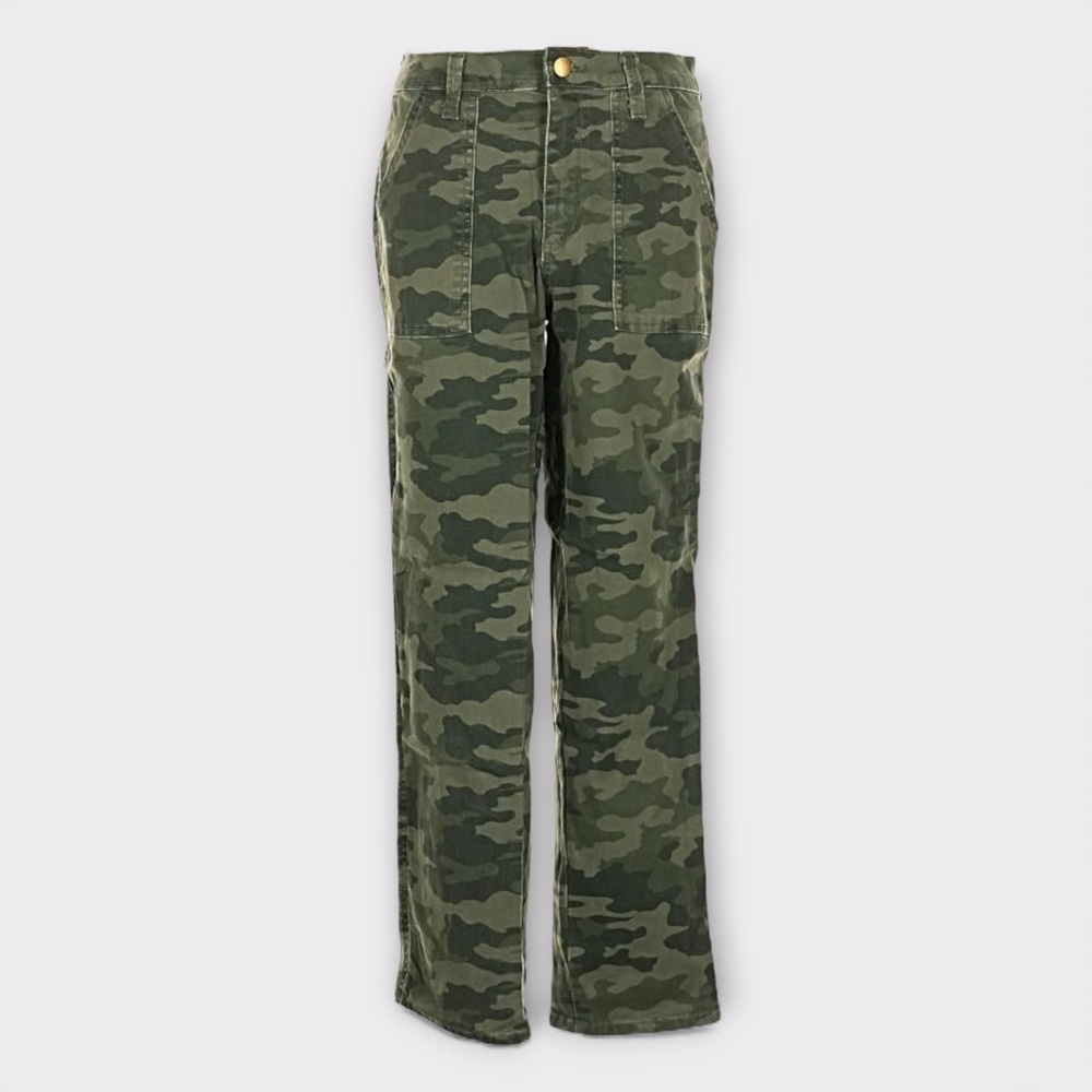 Universal Thread High Rise Straight Camo Pants Size 00 Size 24